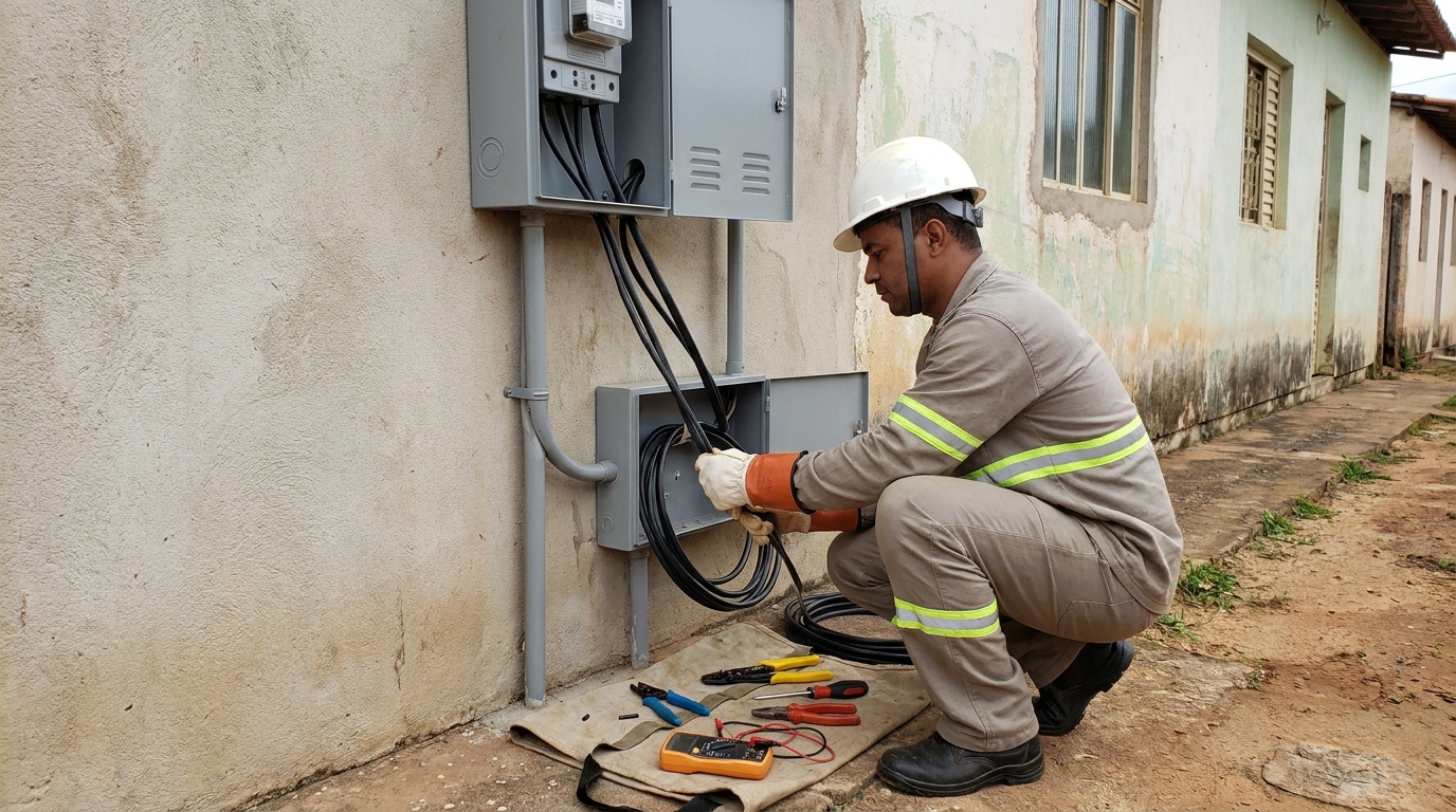 Regularização de Entrada de Energia no Centenário, Juiz de Fora‑MG