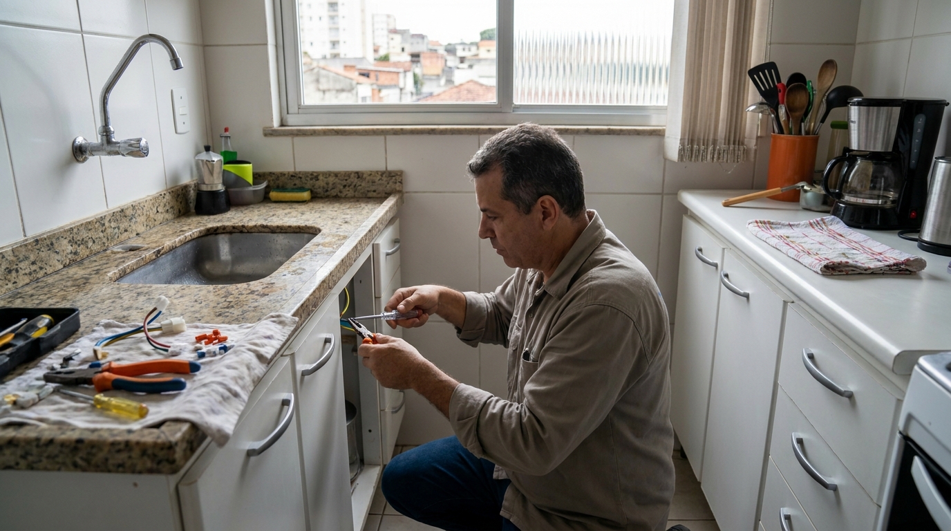 Troca de Torneira Elétrica no Granbery, Juiz de Fora‑MG